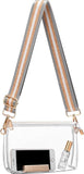 BS-VOG Clear Purse for Women | Stadium Approved Crossbody Bag