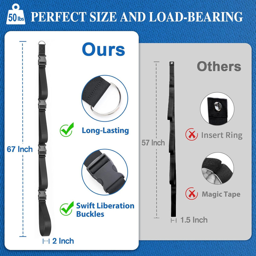 BS-VOG adjustable garage wall organizer for camping chairs and umbrellas
