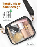 Clear crossbody purse for concerts, sports, festivals, and everyday use