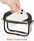 Small clear purse for stadium events, concerts, and sports, stylish and compact